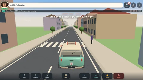 Backseat Buddy — screenshot from the playable game