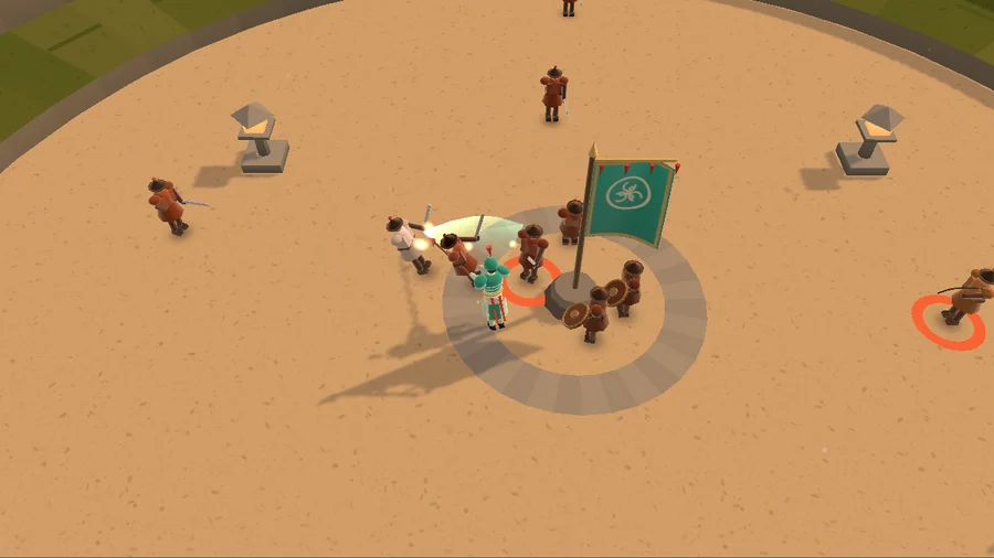 Actual Jade Banner game scene