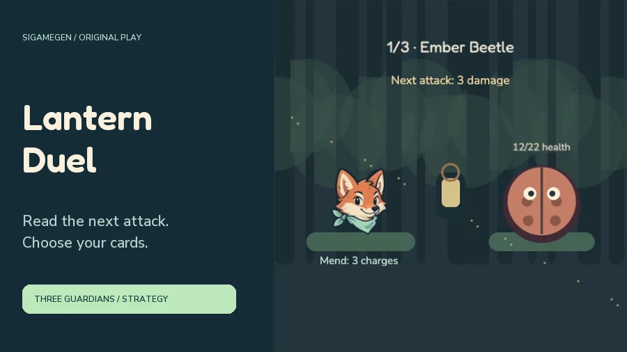 Lantern Duel — gameplay