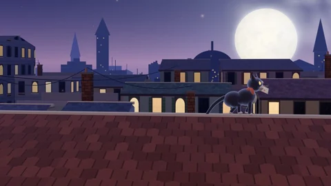 Moonlit Courier — screenshot from the playable game