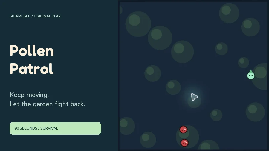 Pollen Patrol — gameplay