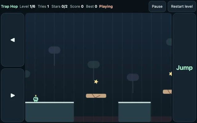 Trap Hop — gameplay